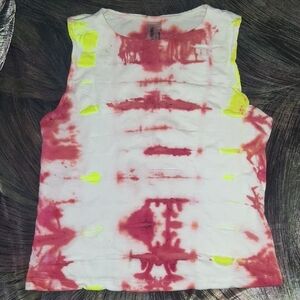 Tie-Dye Sleeveless Top